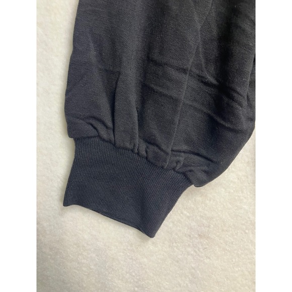 LOU & GREY Black Signature Soft Plush Quarter Zip Sweatshirt Women's Medium new - Picture 7 of 10